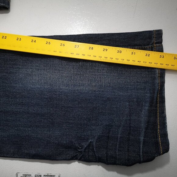 Dollhouse Ladies Size 15 Dark Wash Bootcut Embellished Blue Jeans - Picture 16 of 16